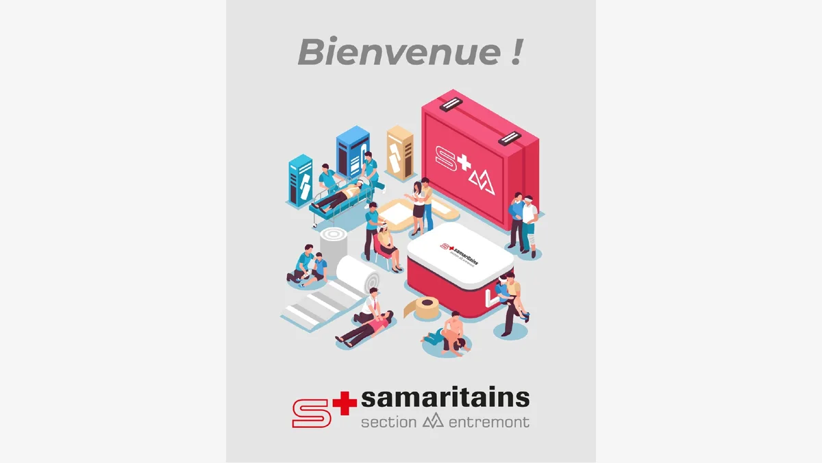 Samaritains, affiche de bienvenue
