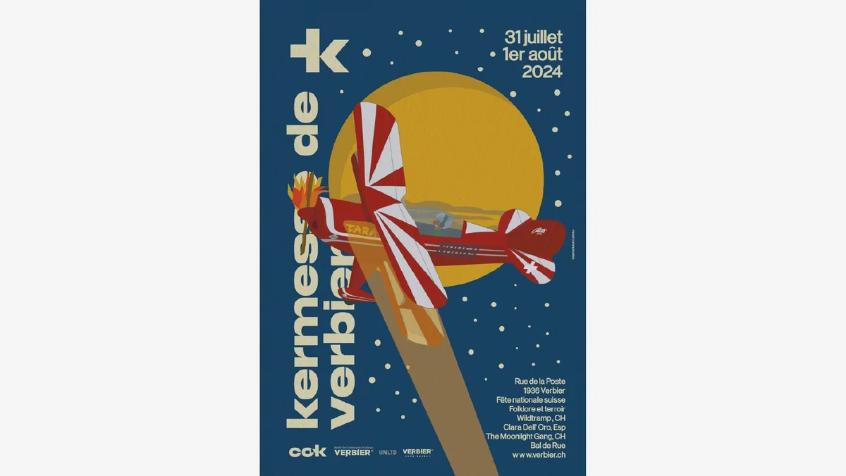 Kermesse de Verbier, affiche
